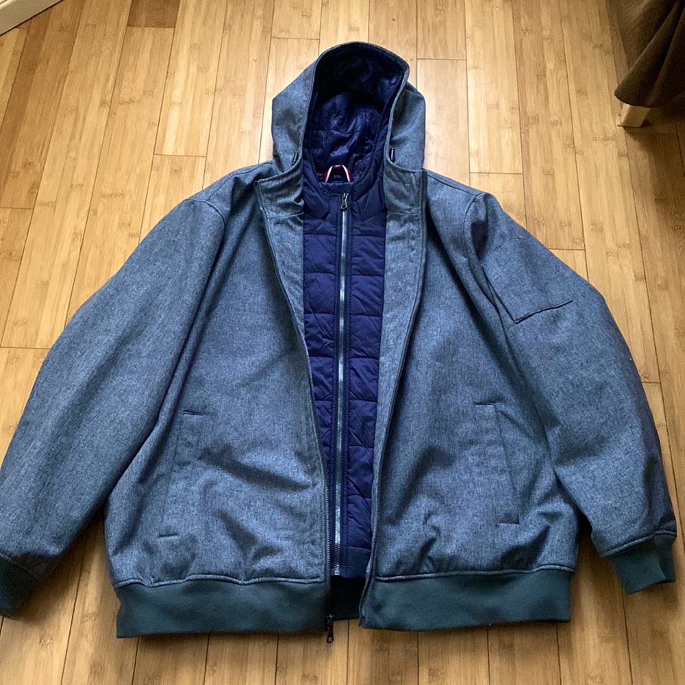❌ SOLD ❌ Tommy Hilfiger double zip Thinsulate coat